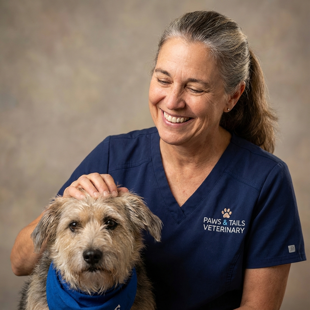 Lekarz weterynarii i groomer